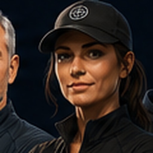 AI shooting coach Rhea portrait